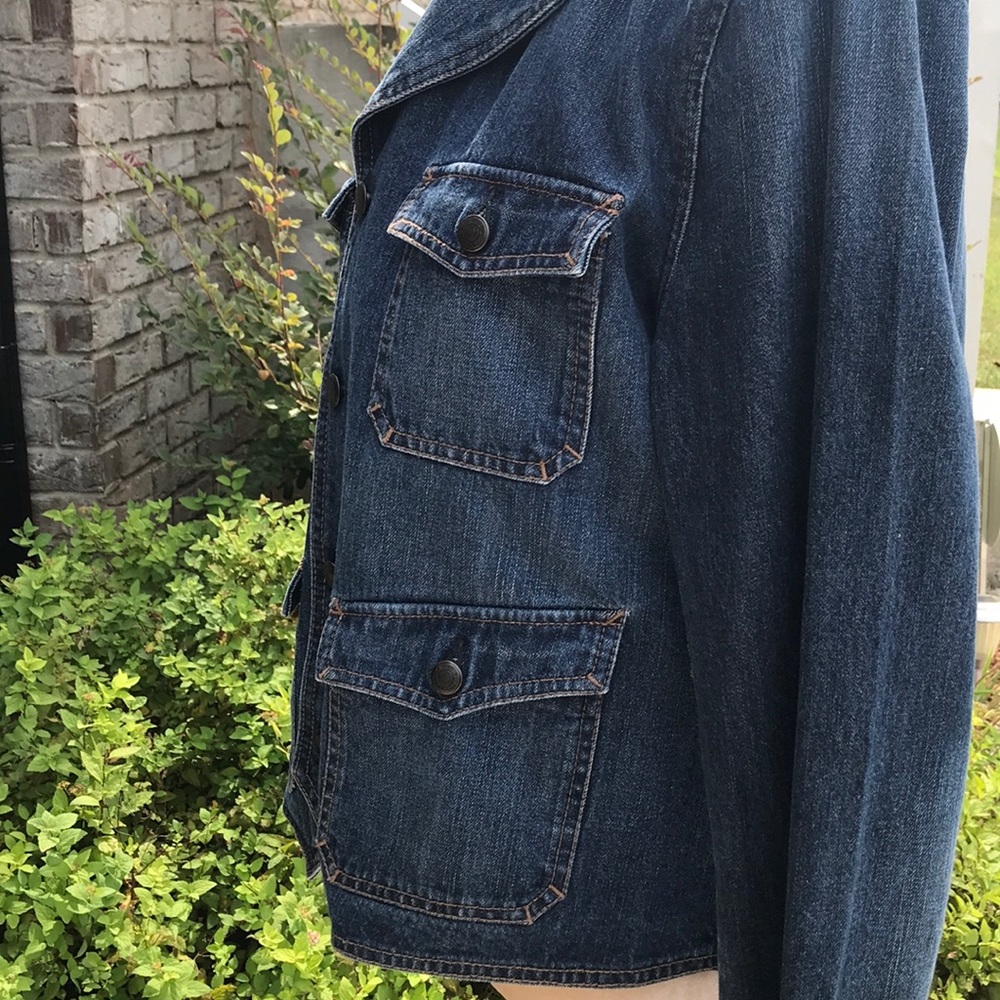 Size Large Chaps Denim Jacket - Picture 5 of 9